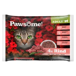 adulte Flowpack Bœuf 4x85 g^ Nourriture Humide