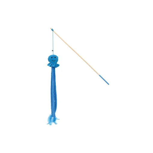 AniOne Canne à pêche pour chat méduse^ Cannes À Pêche|Jouets