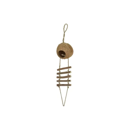 AniOne Maison noix de coco avec échelle 56 cm^ Aires De Jeux