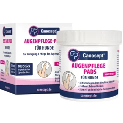 Canosept lingettes pour les yeux pour chiens 100 pièces^ Soins Pour Yeux & Oreilles