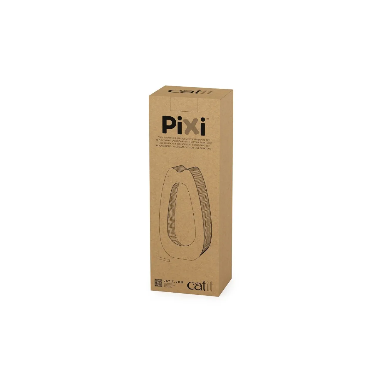 Catit Carton à griffer remplaçable Pixi pour griffoir grand^ Arbre À Chat
