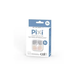 Catit Filtre de rechange pour fontaine à eau Pixi Fountain 3 pcs^ Fontaines