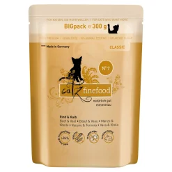 Catz finefood Nourriture humide chat Classic Adult N° 7 bœuf et veau 6x300 g^ Nourriture Humide