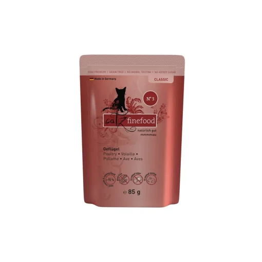 Catz finefood 8x85 g N° 3 volaille^ Nourriture Humide
