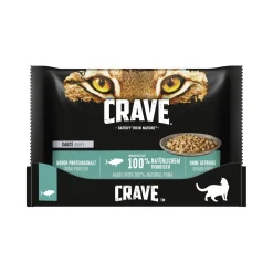 CRAVE Multipack sauce 13 x 4 x 85 g Thon^ Nourriture Humide