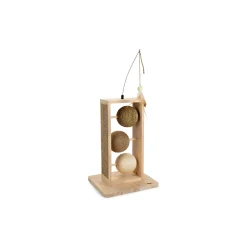 Designed by Lotte Balles à griffer Karlie DBL Lomax en bois^ Griffoirs & Cartons À Gratter
