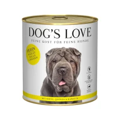 DOG'S LOVE L'AMOUR DU CHIEN Adulte Poulet 6x800 g^ Nourriture Humide