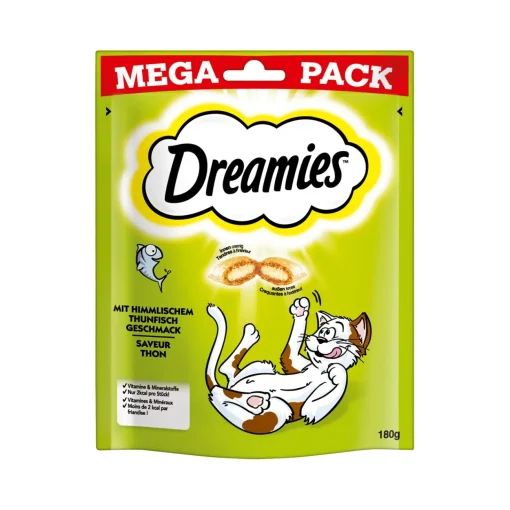 Dreamies Mega Pack 180 g Thon^ Friandises|Nourriture