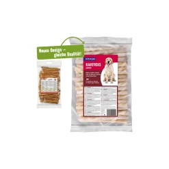 FIT+FUN Bâtonnets à mâcher , tournés 12,5 cm env. 100 pièces 870 g^ Friandises