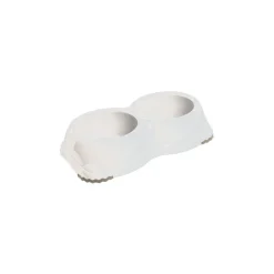 FIT+FUN Double gamelle 2 x 200 ml blanc^ Gamelles À Nourriture|Gamelles À Nourriture