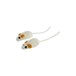 FIT+FUN Jouet Sisal souris^ Jouets Souris Et Balles Pour Chats