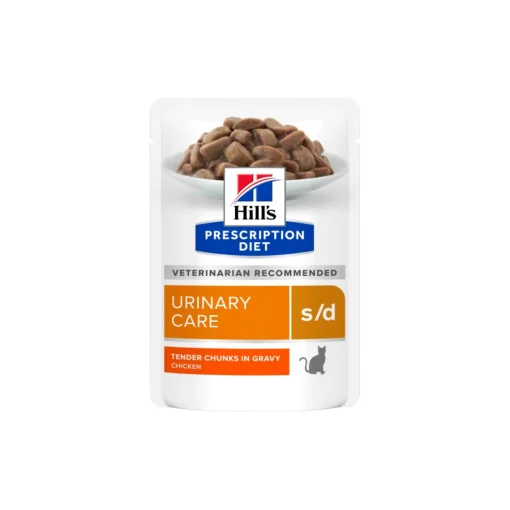 Hill's Prescription Diet Urinary Care s/d avec poulet^ Nourriture Humide|Problèmes Urinaires