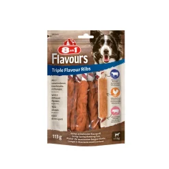 8in1 8en 1 Triple Flavour Ribs 6 pièces^ Friandises