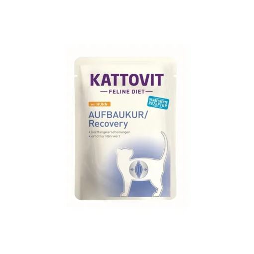 KATTOVIT Feline Diet Cure de remise en forme Poulet 24x85 g^ Nourriture Humide