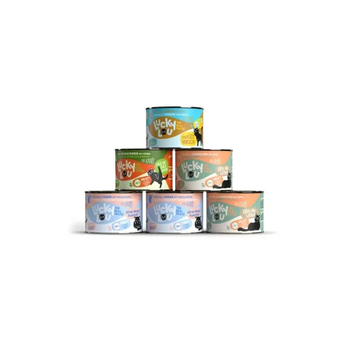 Lucky Lou Adult 6 x 200 g Wild-Mix^ Nourriture Humide