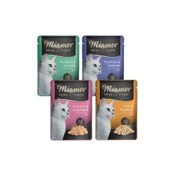 Miamor Feine Filets en gelée mix 24 x 100 g^ Nourriture Humide|Nourriture Supplémentaire
