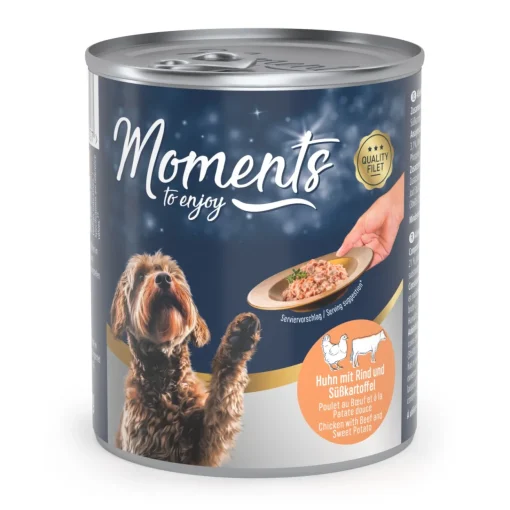 MOMENTS nourriture humide chien adulte Bœuf 6x220 g^ Nourriture Humide