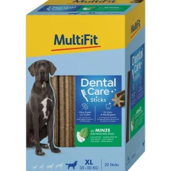 MultiFit MultiPack de sticks Mint DentalCare XL, 20x^ Dentition Et Soins Dentaires|Nourriture