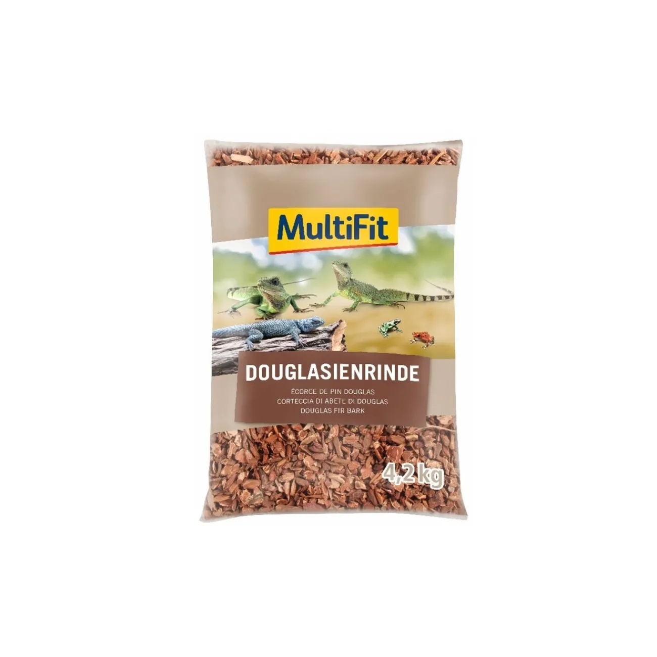 MultiFit Red Bark Douglas rouge, 4,2 kg^ Substrat