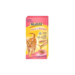 MultiFit Snack Cream 11 x 7 x 15 g Saumon et inuline^ Friandises
