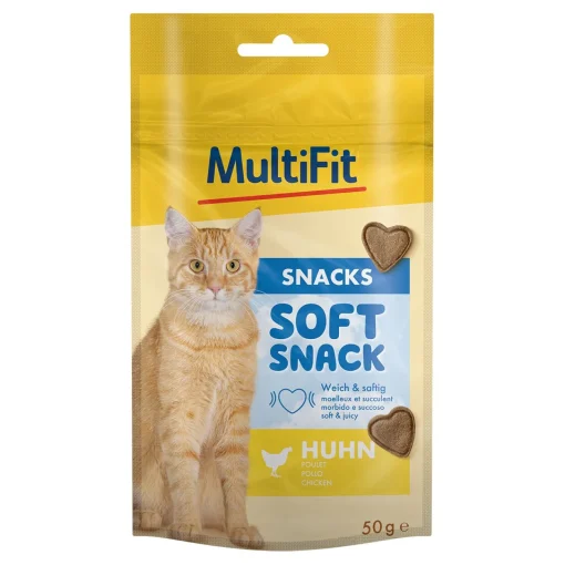 MultiFit Soft Snack 7x50 g Poulet^ Friandises