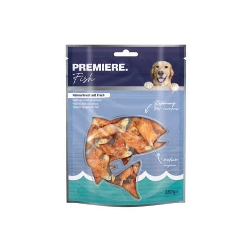 PREMIERE Blanc de poulet et poisson 250 g^ Friandises