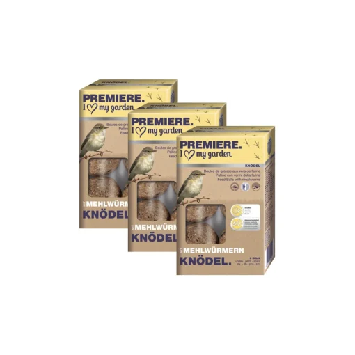 PREMIERE Boules de graisse aux vers de farine 3 x 6 pièces^ Boules De Graisse|Boule De Graisse