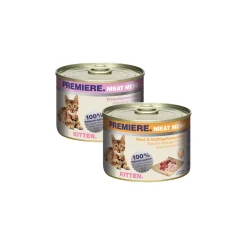PREMIERE Meat Menu Kitten pack mixte 6 x 200 g^ Nourriture Humide|Nourriture