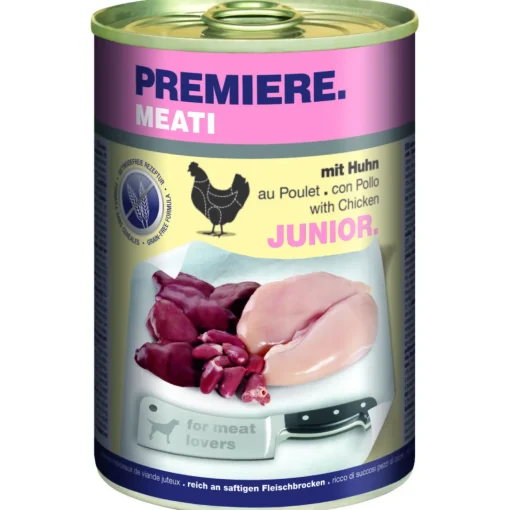 PREMIERE Meati Junior 6x400 g^ Nourriture Humide|Nourriture