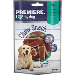 PREMIERE Os à mâcher au canard 12 pcs, 120 g^ Friandises