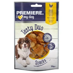 PREMIERE Tasty Duo Snack Poulet à la banane 7 x 70 g^ Friandises