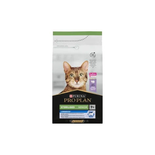 PRO PLAN Sterilised Senior Longevis dinde 1,5 kg^ Croquettes Pour Chat