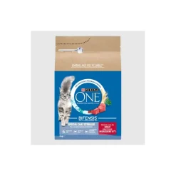 Purina ONE Croquettes pour Chat Stérilisé au Bœuf et au Blé 3 kg^ Croquettes Pour Chat
