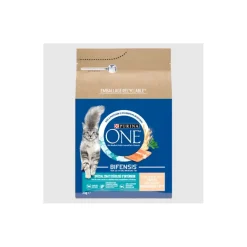 Purina ONE Croquettes pour Chat Stérilisé d'Intérieur à la Truite 3 kg^ Croquettes Pour Chat