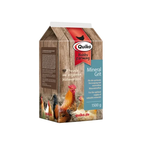 Quiko Hobby Farming : Grit minéral avec gastrolithes 1500 g^ Tout Dans Poules & Basse-Cour