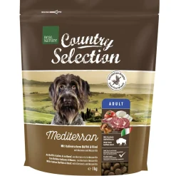 REAL NATURE COUNTRY SELECTION Mediterran buffle et bœuf 1 kg^ Croquettes