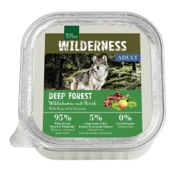 REAL NATURE WILDERNESS Adult Sanglier au Cerf 16x100 g^ Nourriture Humide