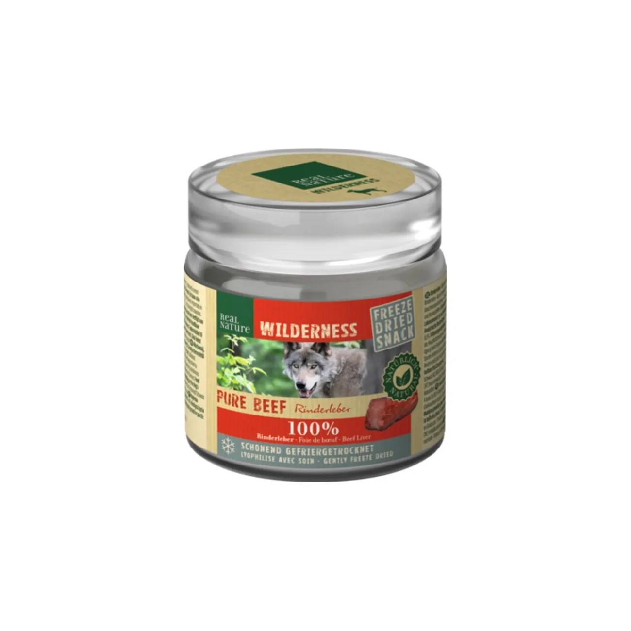 REAL NATURE Wilderness Foie de bœuf 50 g^ Friandises