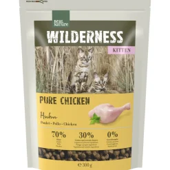 REAL NATURE Wilderness Kitten Pure Chicken 300 g^ Croquettes Pour Chat|Nourriture