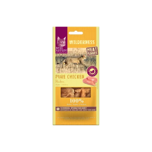 REAL NATURE WILDERNESS Meat Flakes 12x10g Pure Chicken^ Friandises
