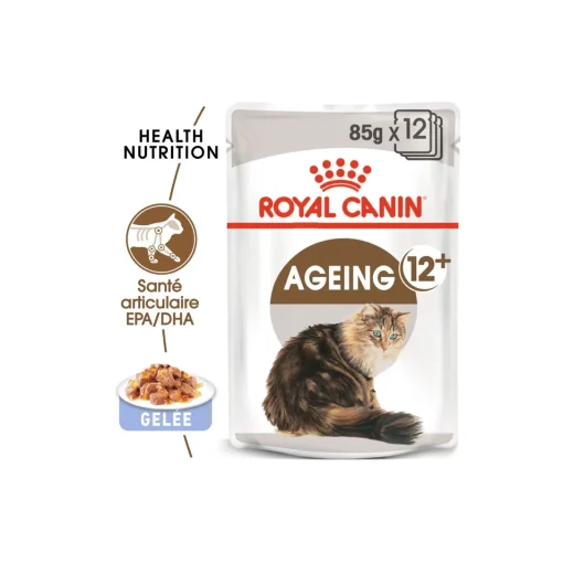 ROYAL CANIN Ageing +12 en gelée 12x85 g^ Nourriture Humide