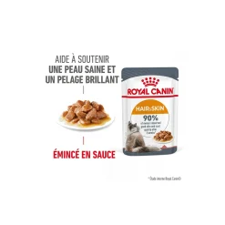 ROYAL CANIN Hair & Skin en sauce 12x85 g^ Nourriture Humide