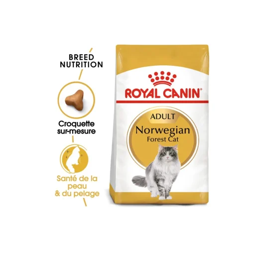 ROYAL CANIN Norvégien Adulte Croquettes Chat 400 g^ Croquettes Pour Chat