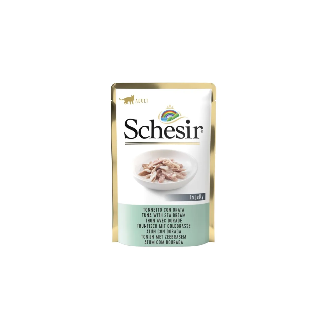 Schesir Adult 20 x 85 g thon à la dorade royale^ Nourriture Humide