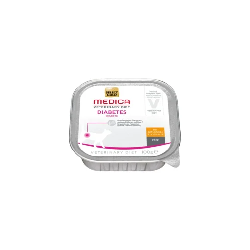 SELECT GOLD Medica Diabète 16 x 100 g^ Nourriture Humide