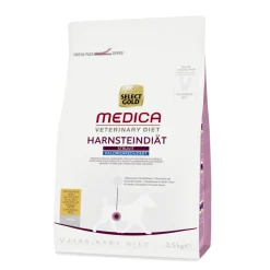 SELECT GOLD Medica Régime pour calculs urinaires réduit la teneur en calories Mini avec du poulet 2,5 kg^ Croquettes|Problèmes Urinaires