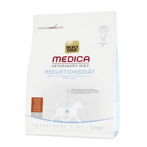 SELECT GOLD Medica Régime Obésité Mini Volaille 2,5 kg^ Croquettes|Nourriture Diététique Chien