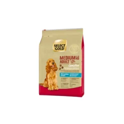 SELECT GOLD Sensitive Medium Adult insecte 4 kg^ Croquettes