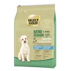 SELECT GOLD Sensitive Mini Senior insecte 4 kg^ Croquettes