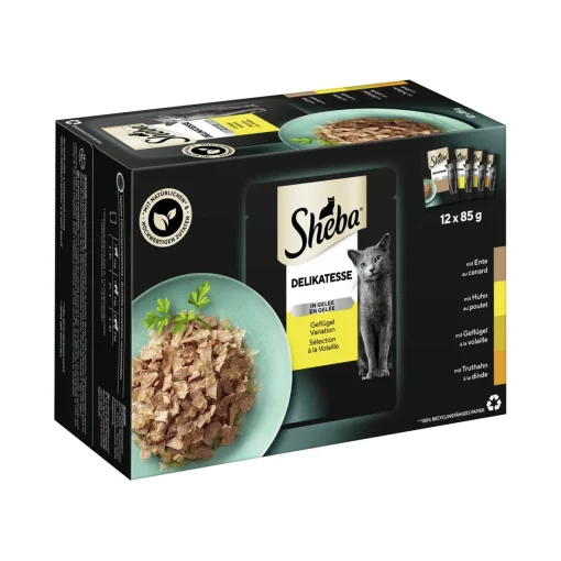 Sheba Délicatesse en gelée 12x85g^ Nourriture Humide